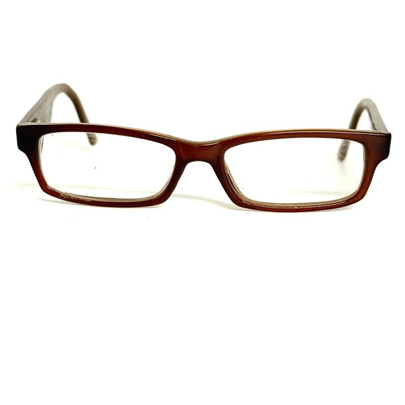 Marco Brown Rectangular Eyeglasses Frames 49-18-135 Vintage Style Glasses main image 7